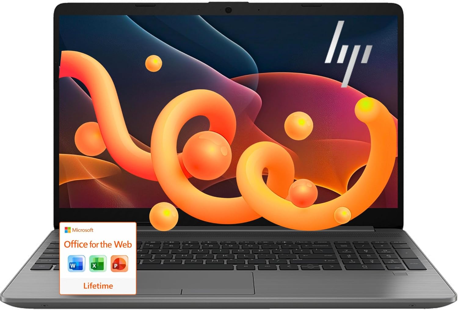 HP 255 G10 Laptop for Home or Work - Microsoft Office 365 for Web - 15.6
