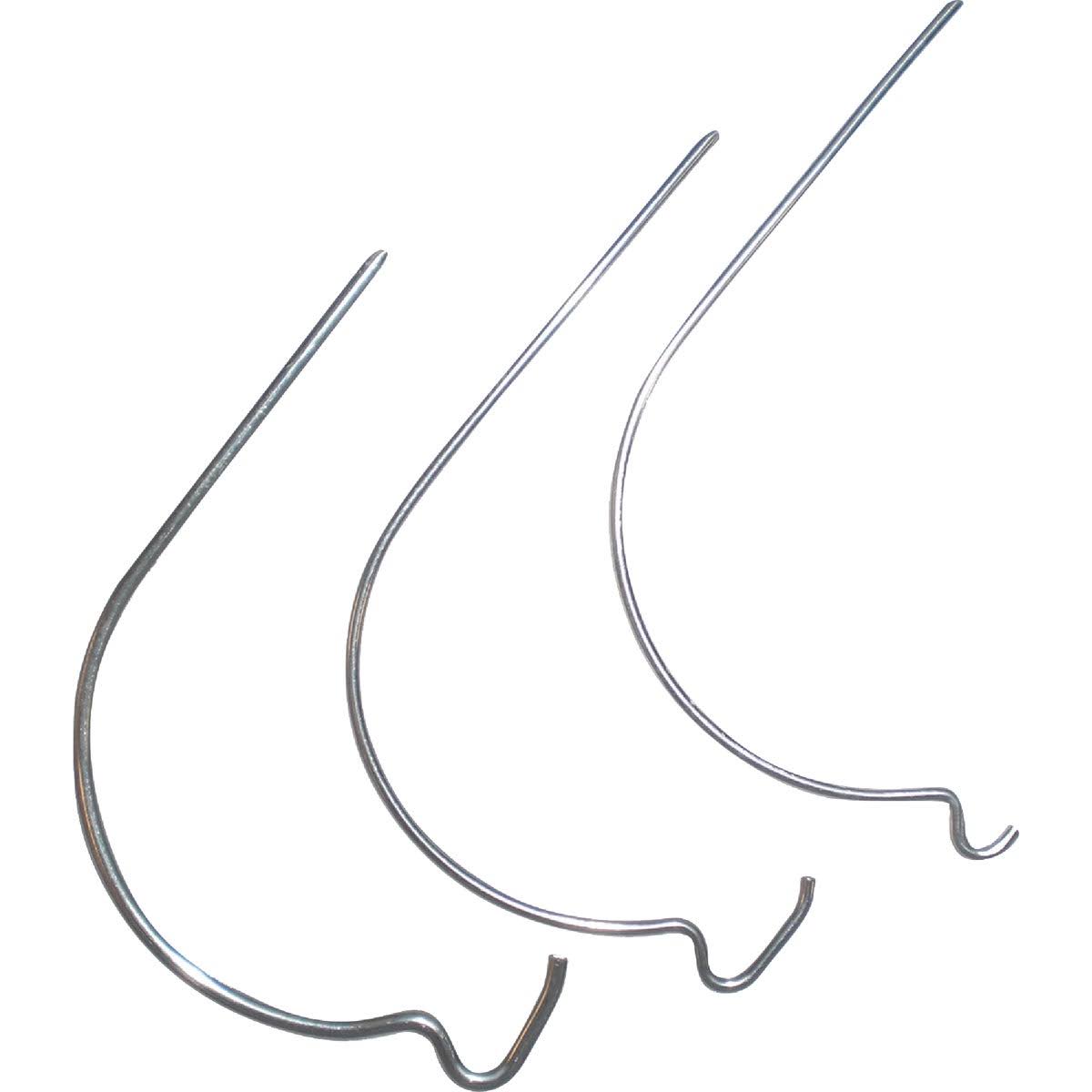 Monkey Hook Value & Variety Pack Galvanized Silver Monkey Picture Hanging Set 40 Pound 30