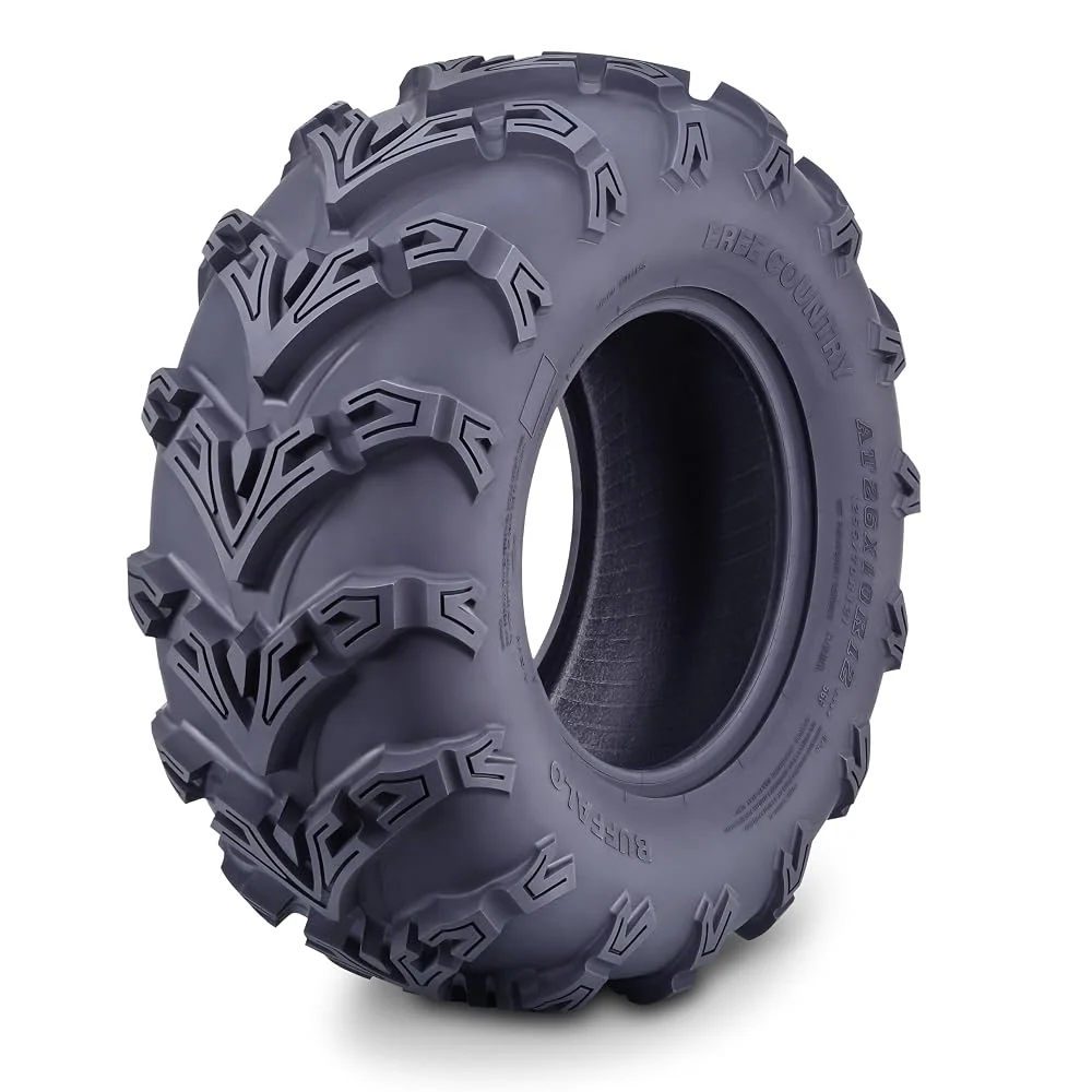 Free Country ATV Tire 26X10R12 8-Ply Radial Buffalo Mud Zest MT All Terrain