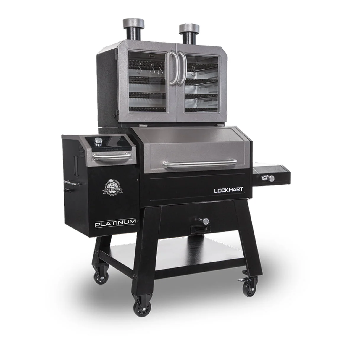 Platinum Lockhart Wi-Fi® and Bluetooth® Wood Pellet Grill and Smoker - Image 3