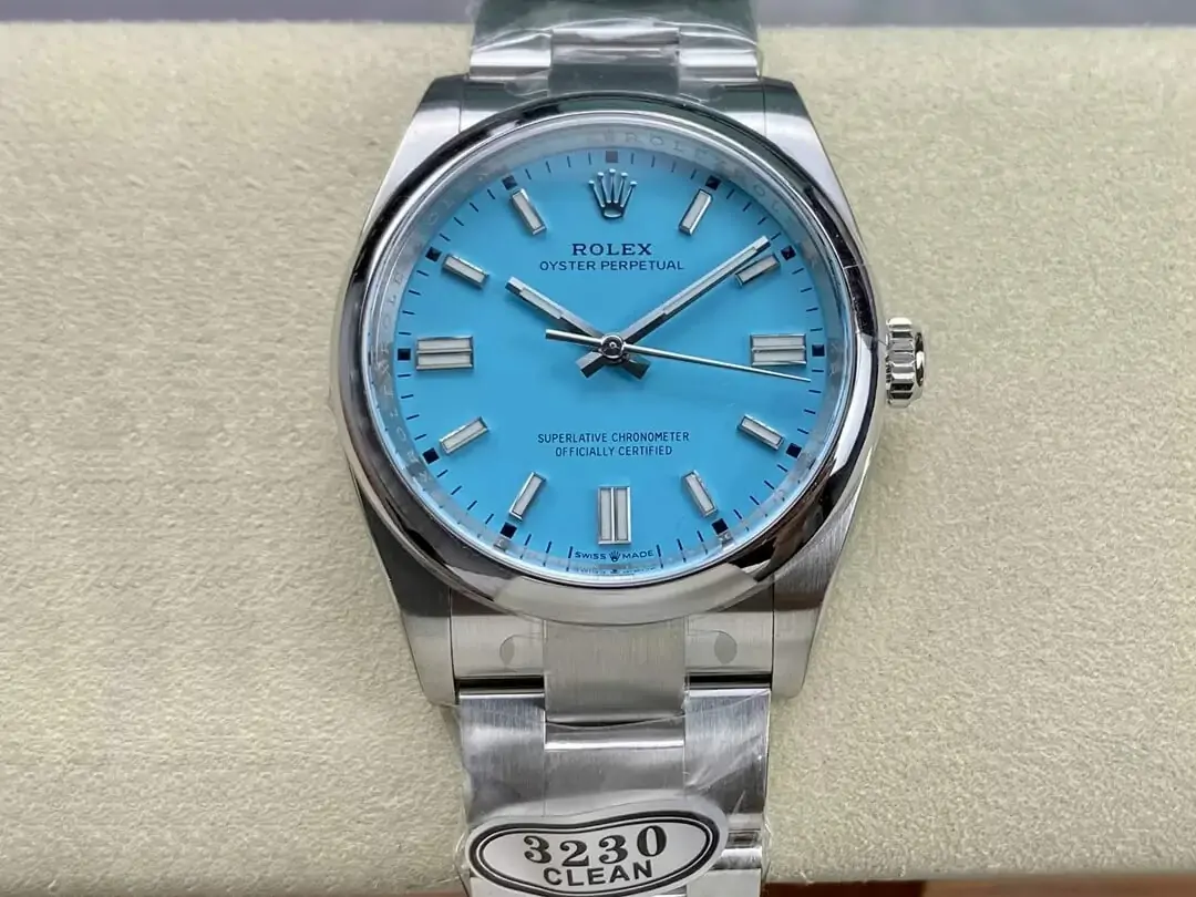 Rolex Oyster Perpetual M126000-0006 36MM Clean Factory Blue Dial