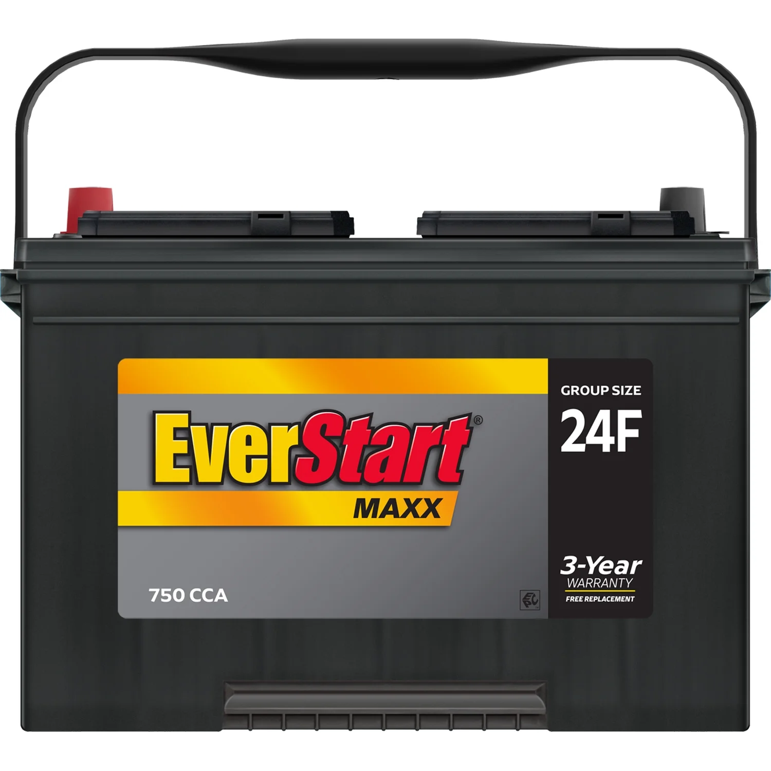 Maxx Lead Acid Automotive Battery, Group Size 24F 12 Volt, 750 CCA - Image 8