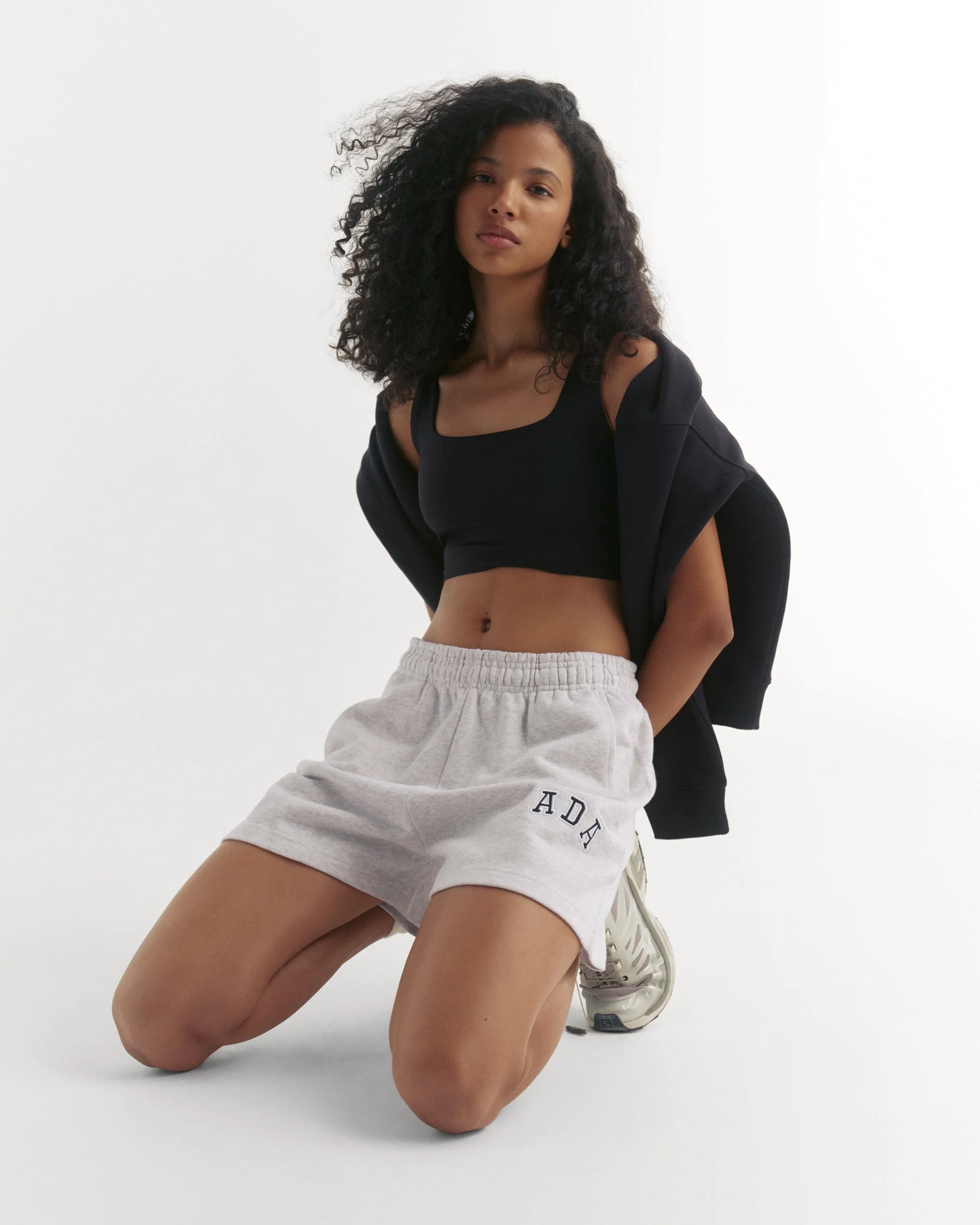 ADA Sweat Shorts - Light Grey Melange