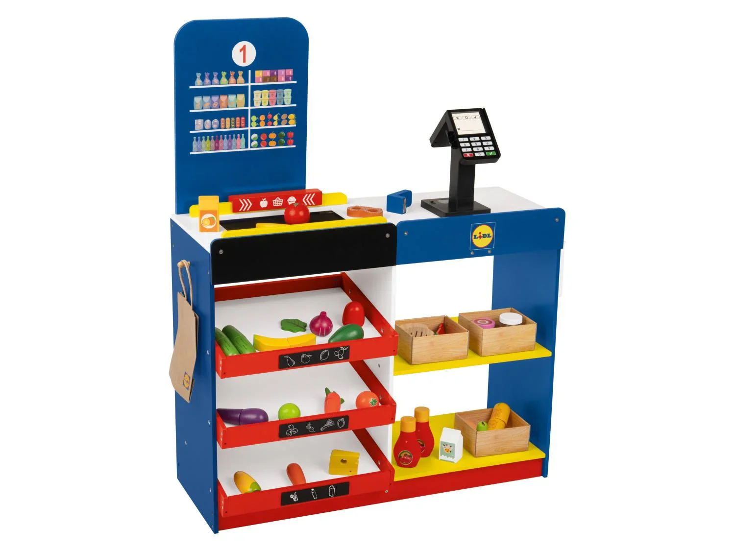 Playtive Supermarch LIDL, 26 pices