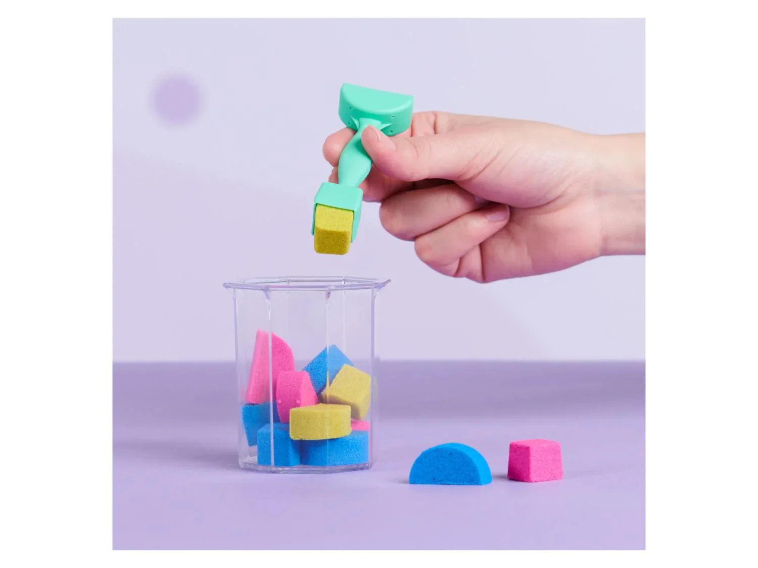 Kinetic Sand Coffret Squish N' Create