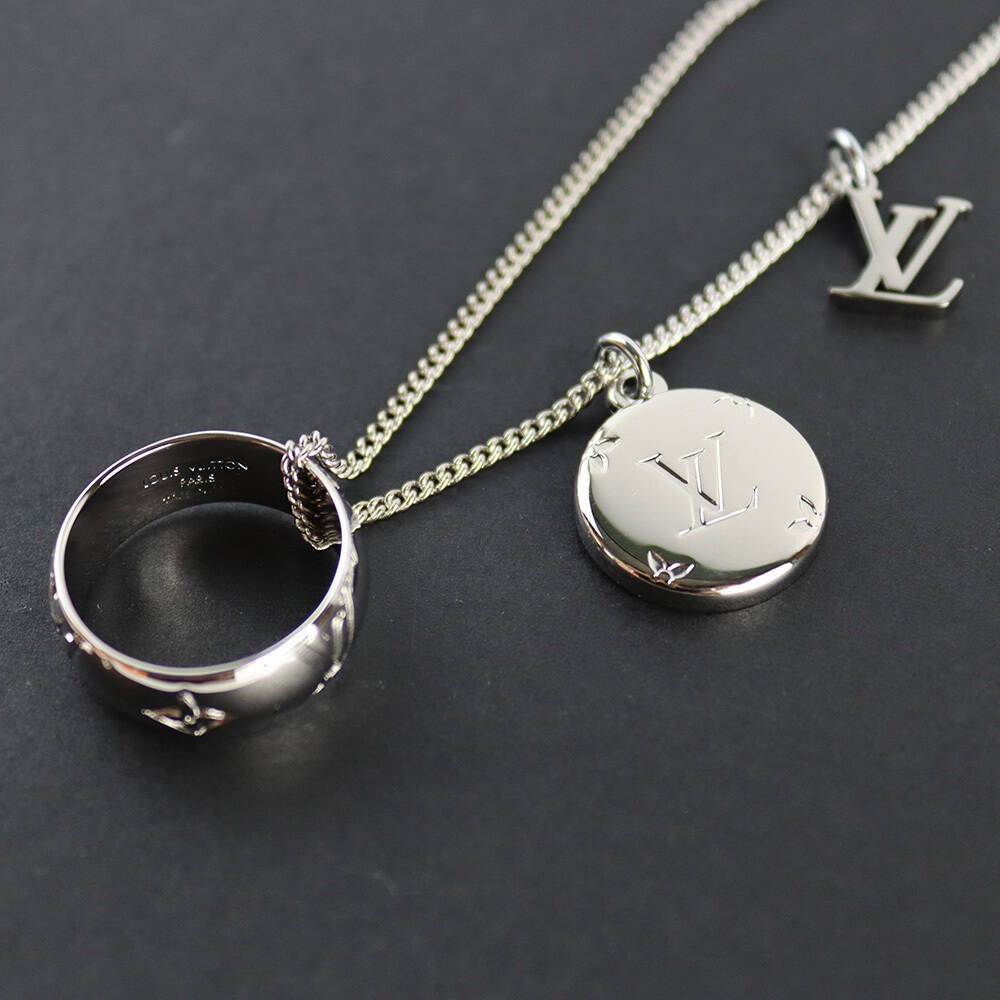 LOUIS VUITTONルイヴィトン リングネックレス モノグラム