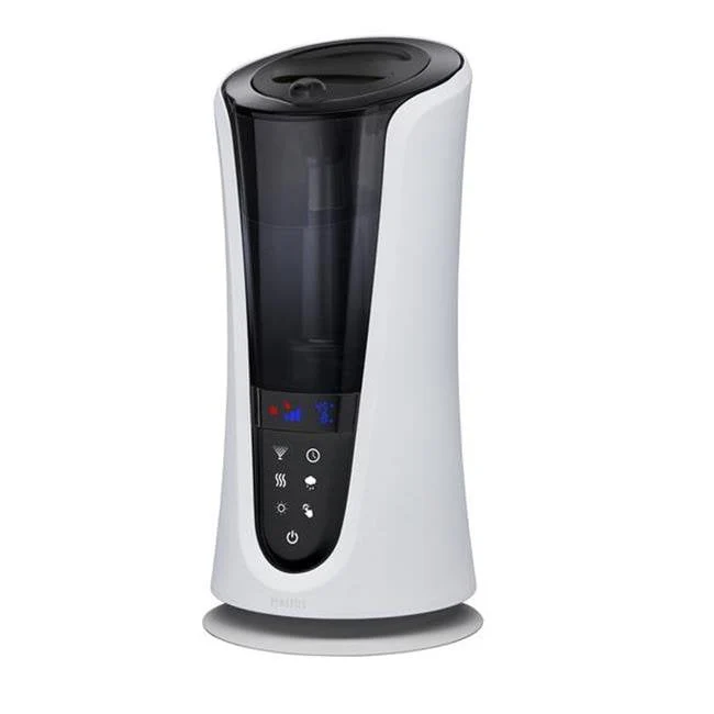 Total Comfort Deluxe Top Fill Warm Cool Ultrasonic Humidifier, Programmable Humidistat with Night Light and Aromatherapy, 521 ft sq Coverage Area Image 6