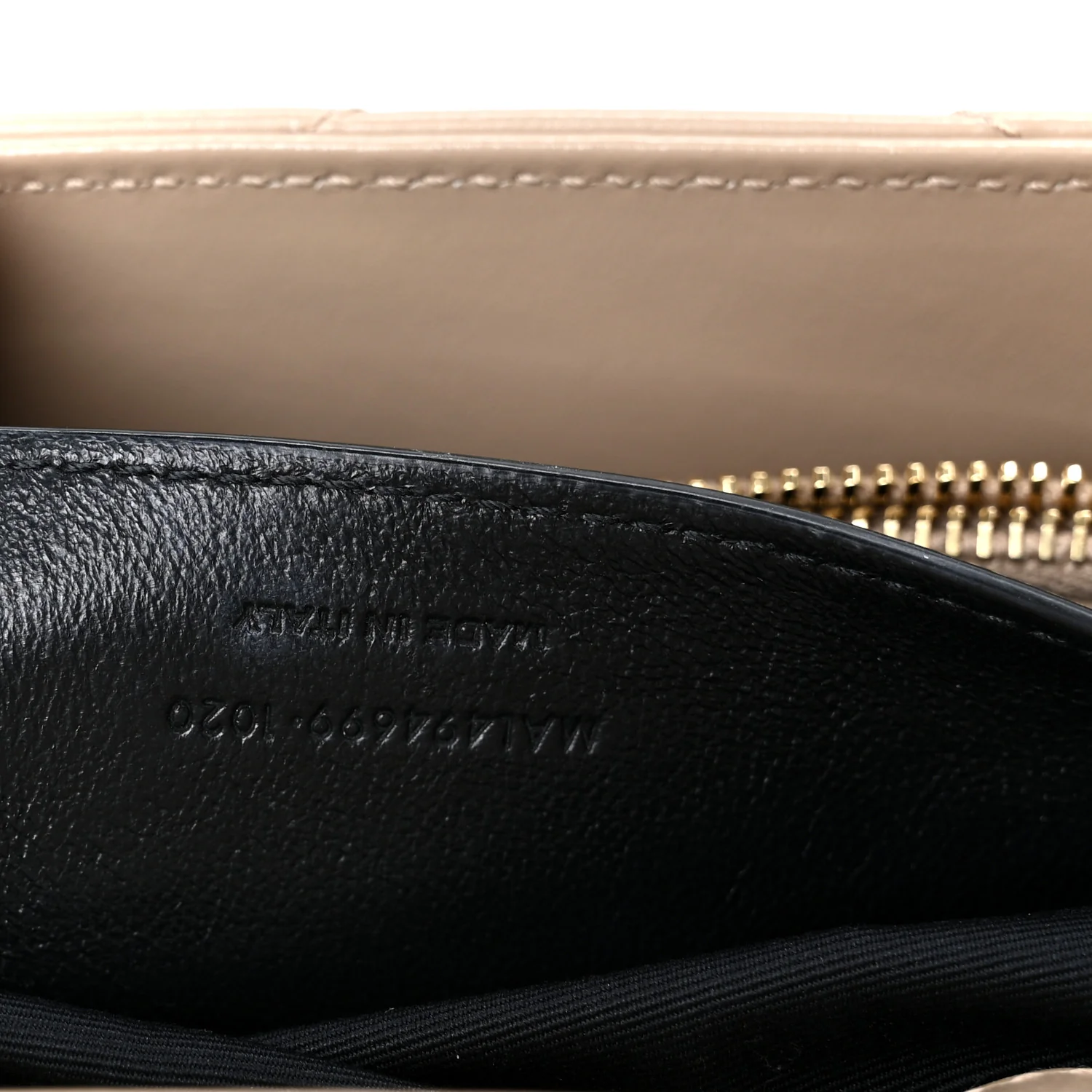 Calfskin Y Quilted Monogram Small Loulou Chain Satchel Dark Beige