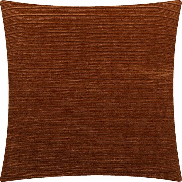 Mainstays Rust Corduroy Decorative Square Throw Pillow - Brown - 18x18 in