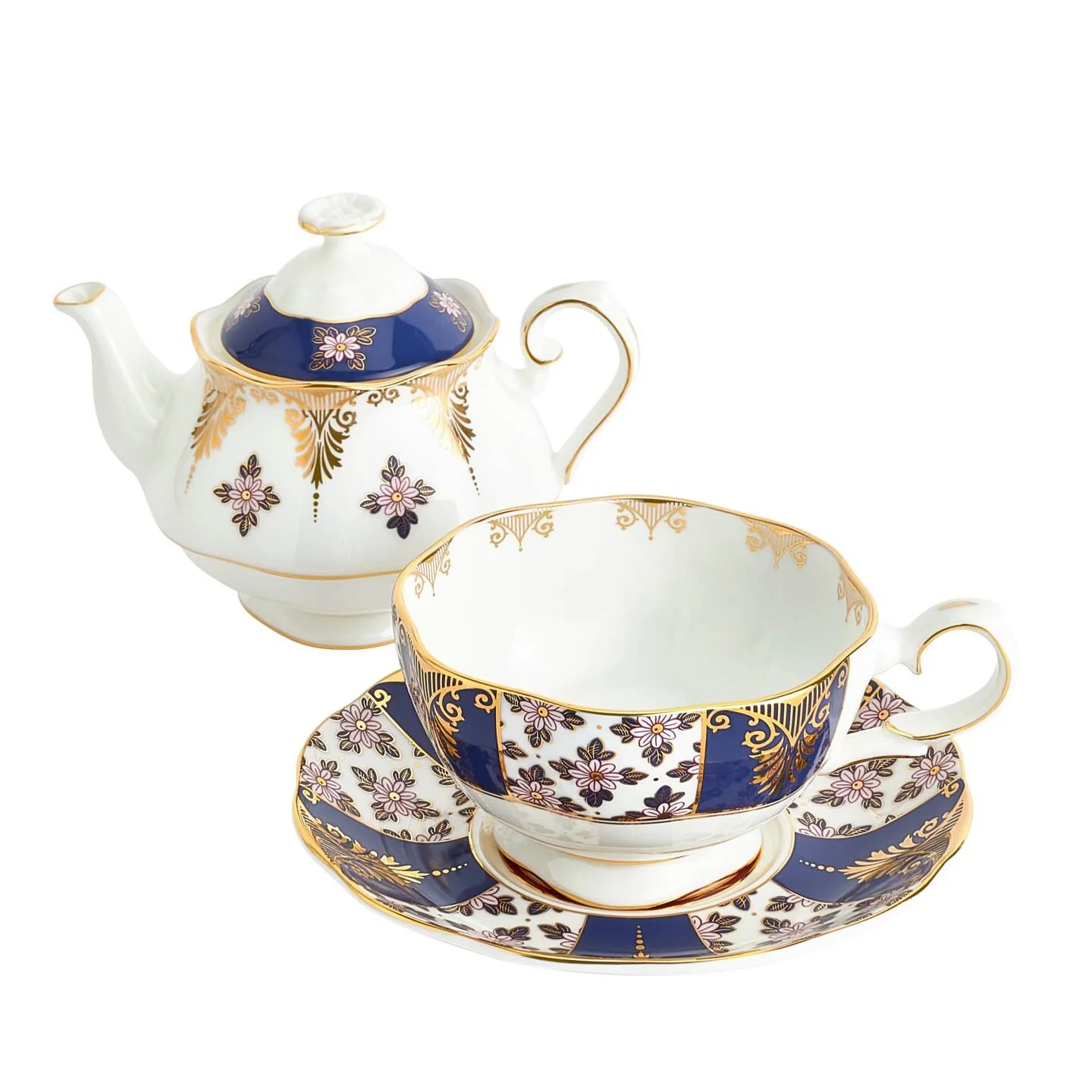 100 Years Tea for One 500ml Regency Blue 1900