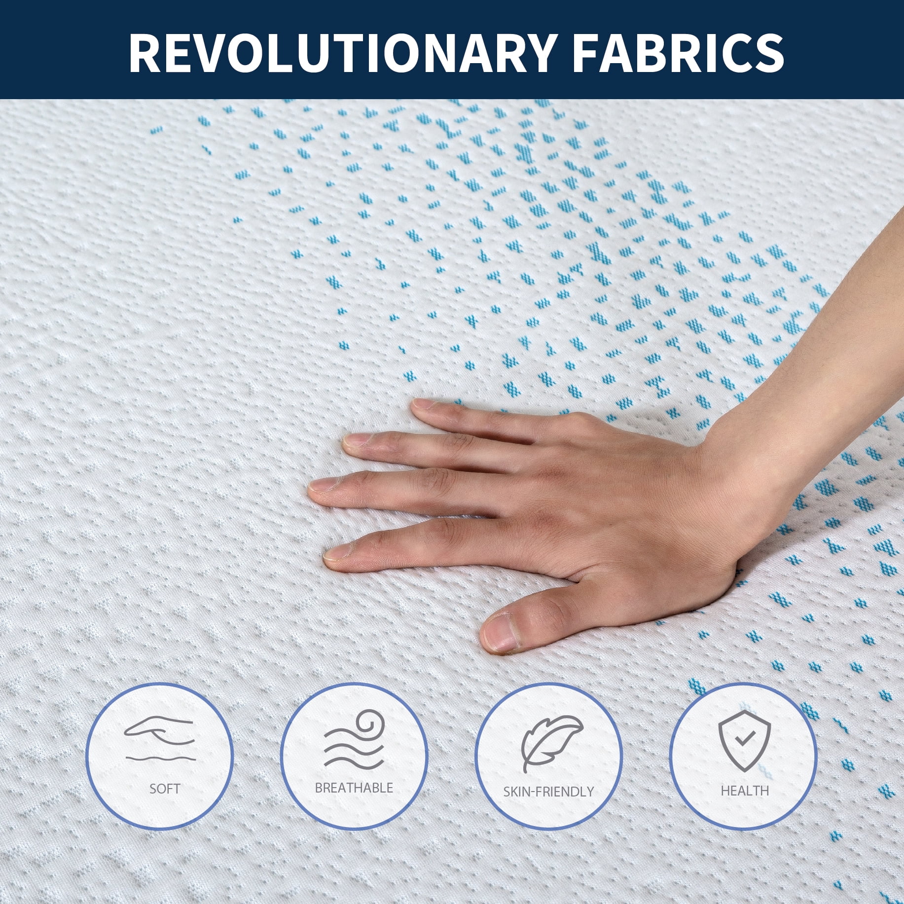 Essence Sleep Twin Mattress, 6" Memory Foam Mattress in a Box, Medium(Twin/6 in) - Image 8