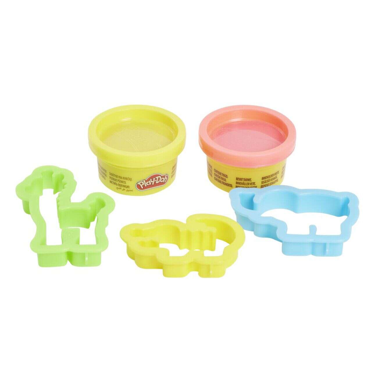 Pâte à modeler Play-Doh 2x56gr avec 3 accessoires (2 modèles)