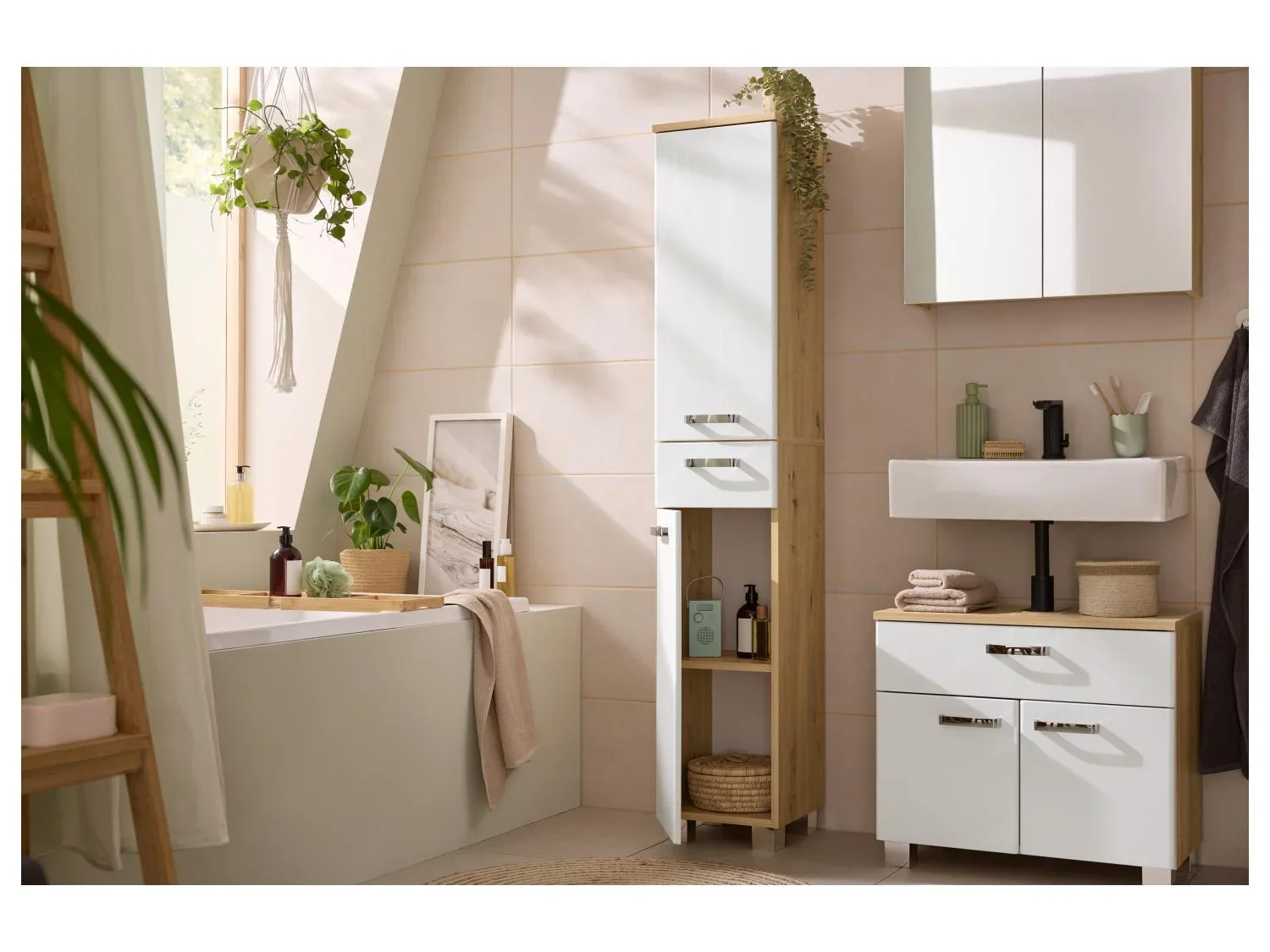 LIVARNO Meuble sous vasque Premium Palermo