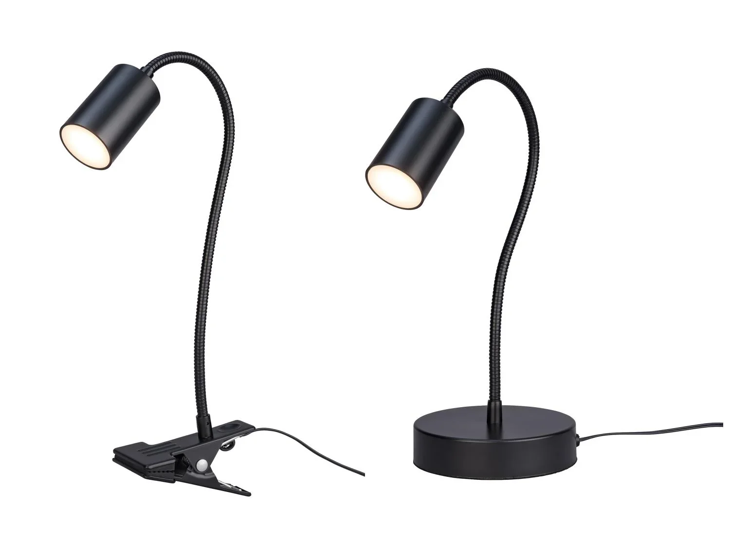 LIVARNO home Lampe LED  pince ou lampe de table  LED