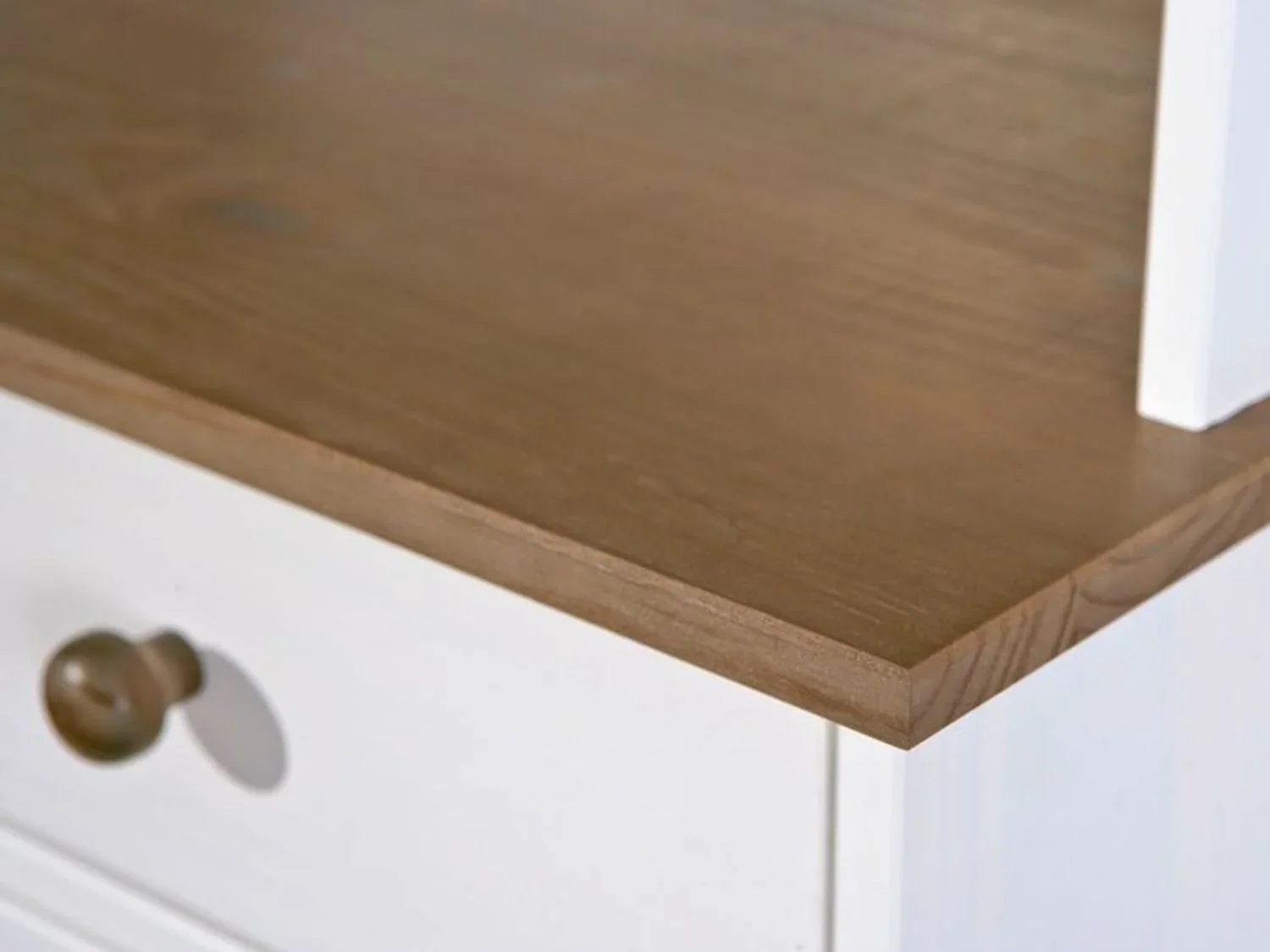 Inter Link Commode haut de gamme style campagnard, bois de pin