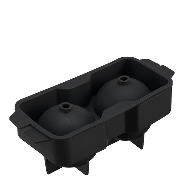 Iskuleform i silikon 17,5x9,6x6,3 cm svart