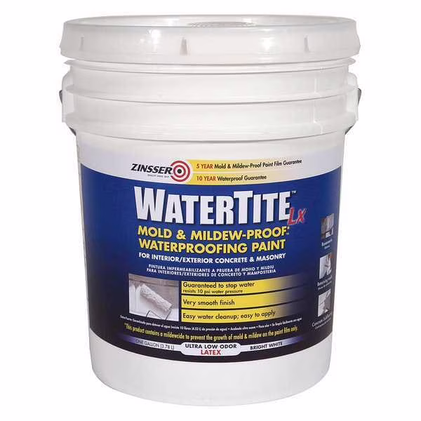 Mold and Mildew Paint,White,5 gal,Pail 270269