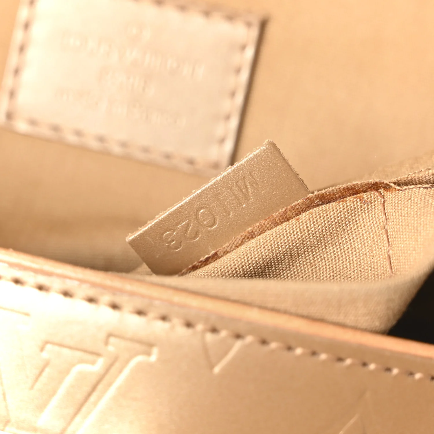 Mat Monogram Webster Street Ambre