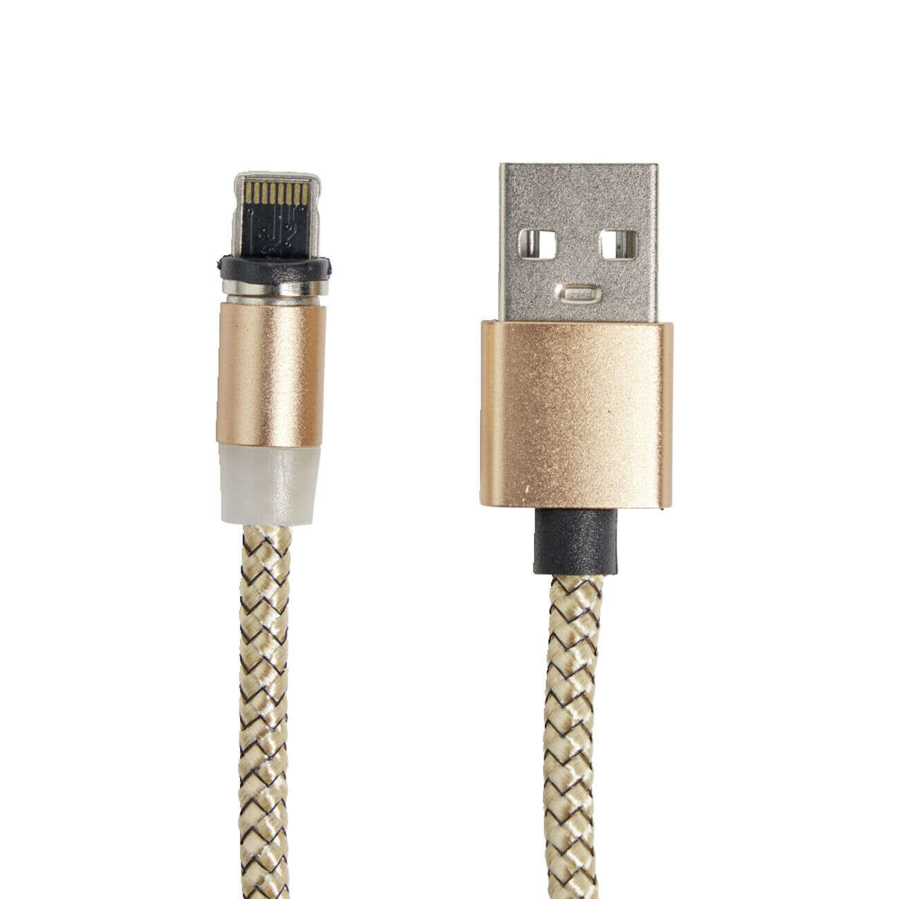 Câble USB magnétique 3en1 USB-C microUSB lightning 1m
