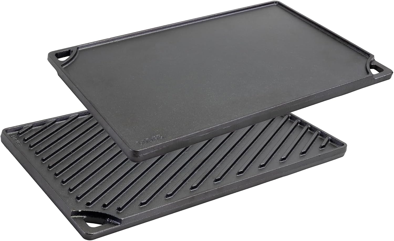 Lodge Reversible Cast Iron Grill/Griddle Pan, 16.75 x 9.5 Inches