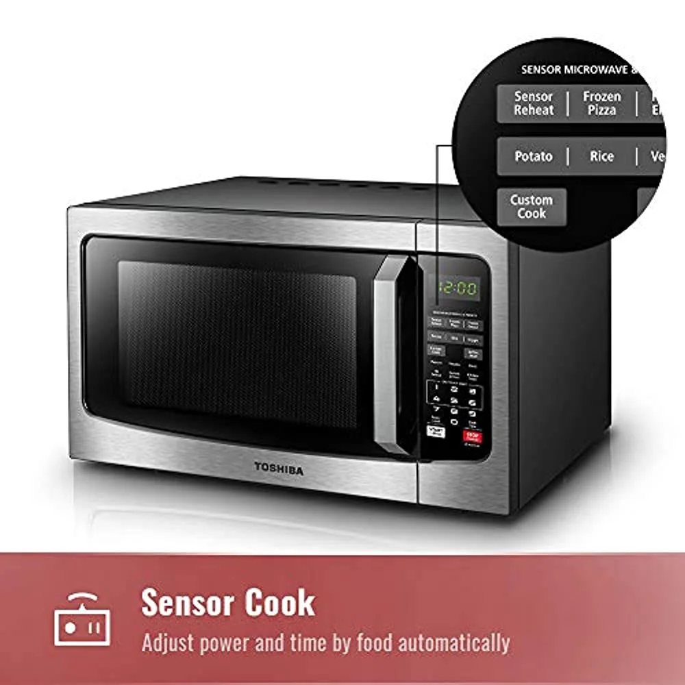 1.2 cu ft Countertop Microwave Ovens in Stainless Steel(Silver) - Image 2