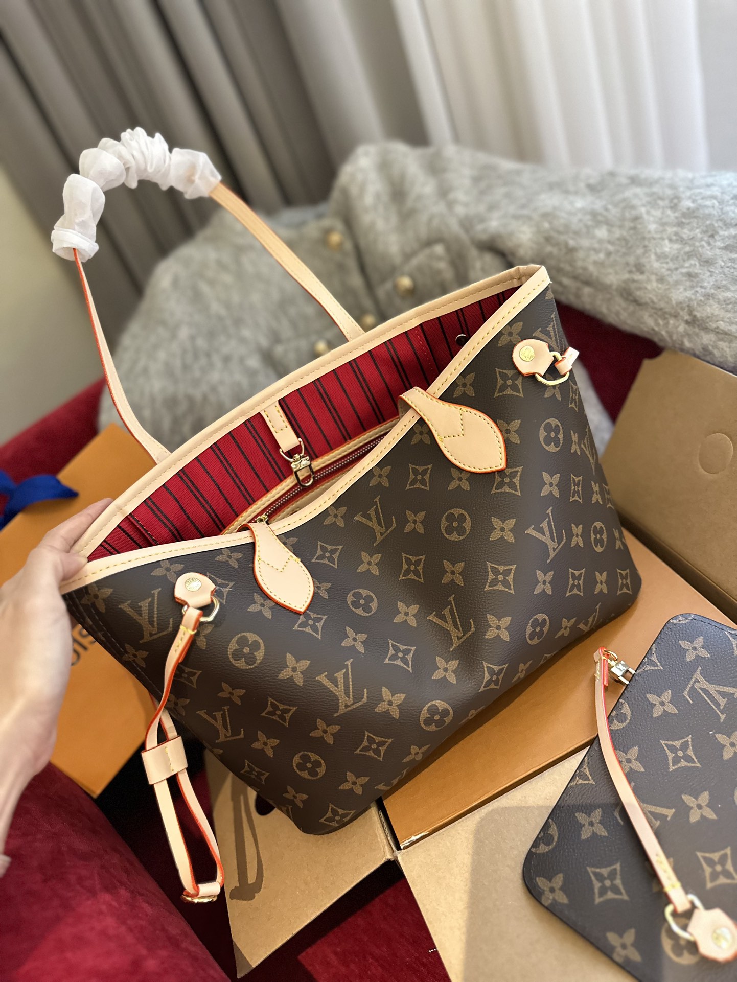 Louis  Neverfull new arrival small size : 29 cm