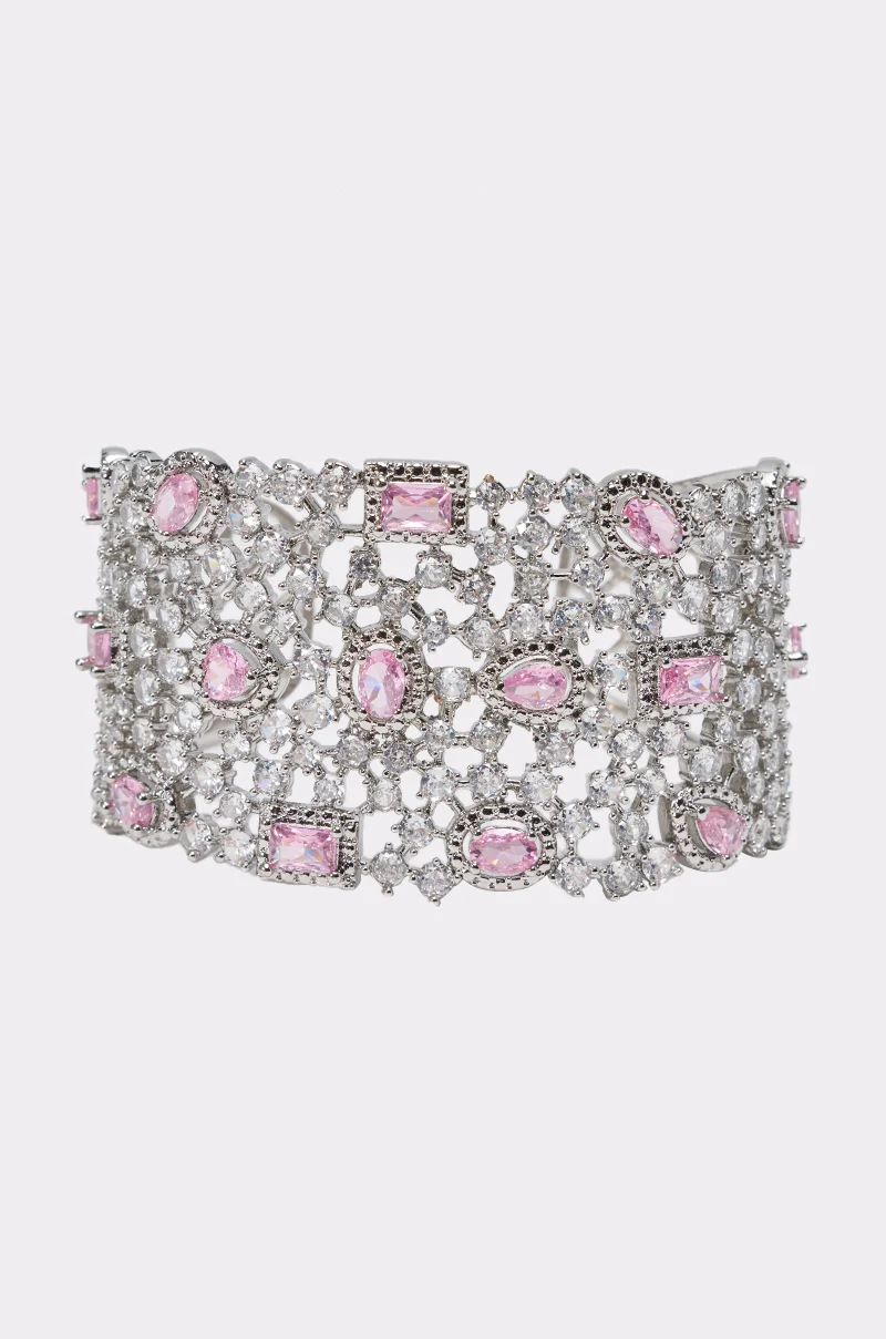 KEKE CZ BRACELET CUFF - Akira Store