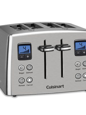 Lave-vaisselle encastrable intelligent 24″ à commandes supérieures avec cuve en acier inoxydable, 3e panier, QuadWash Pro et 42 dBA – Acier inoxydable