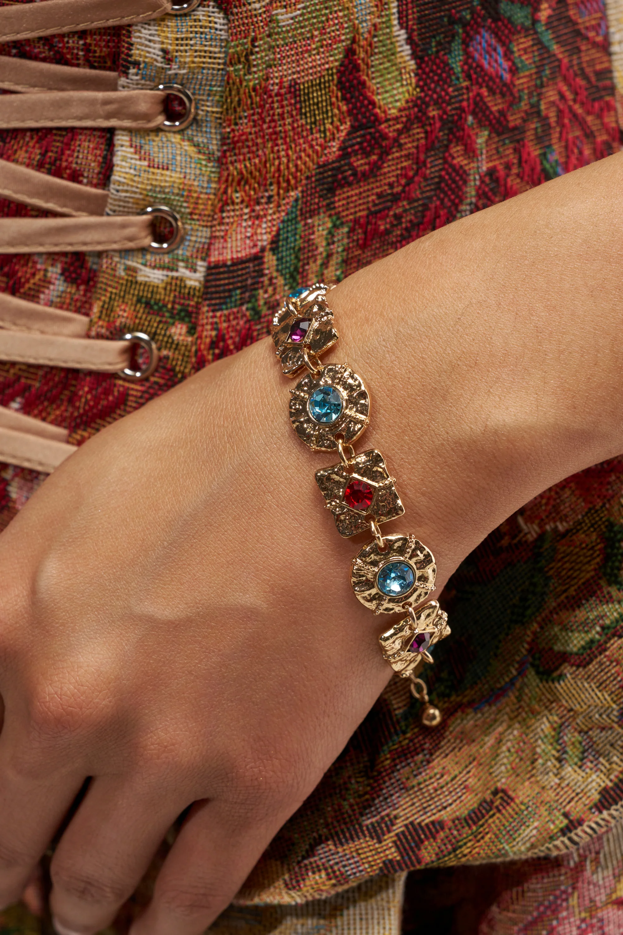MULTICOLOR STONE BRACELET - Akira Store