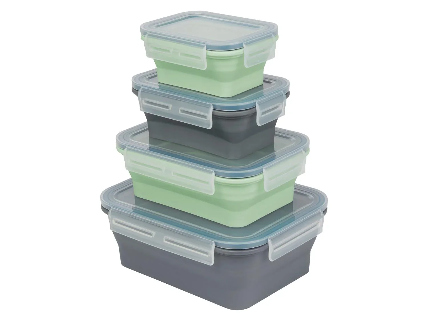 SILVERCREST Botes de conservation pliables ou Bote repas pliable