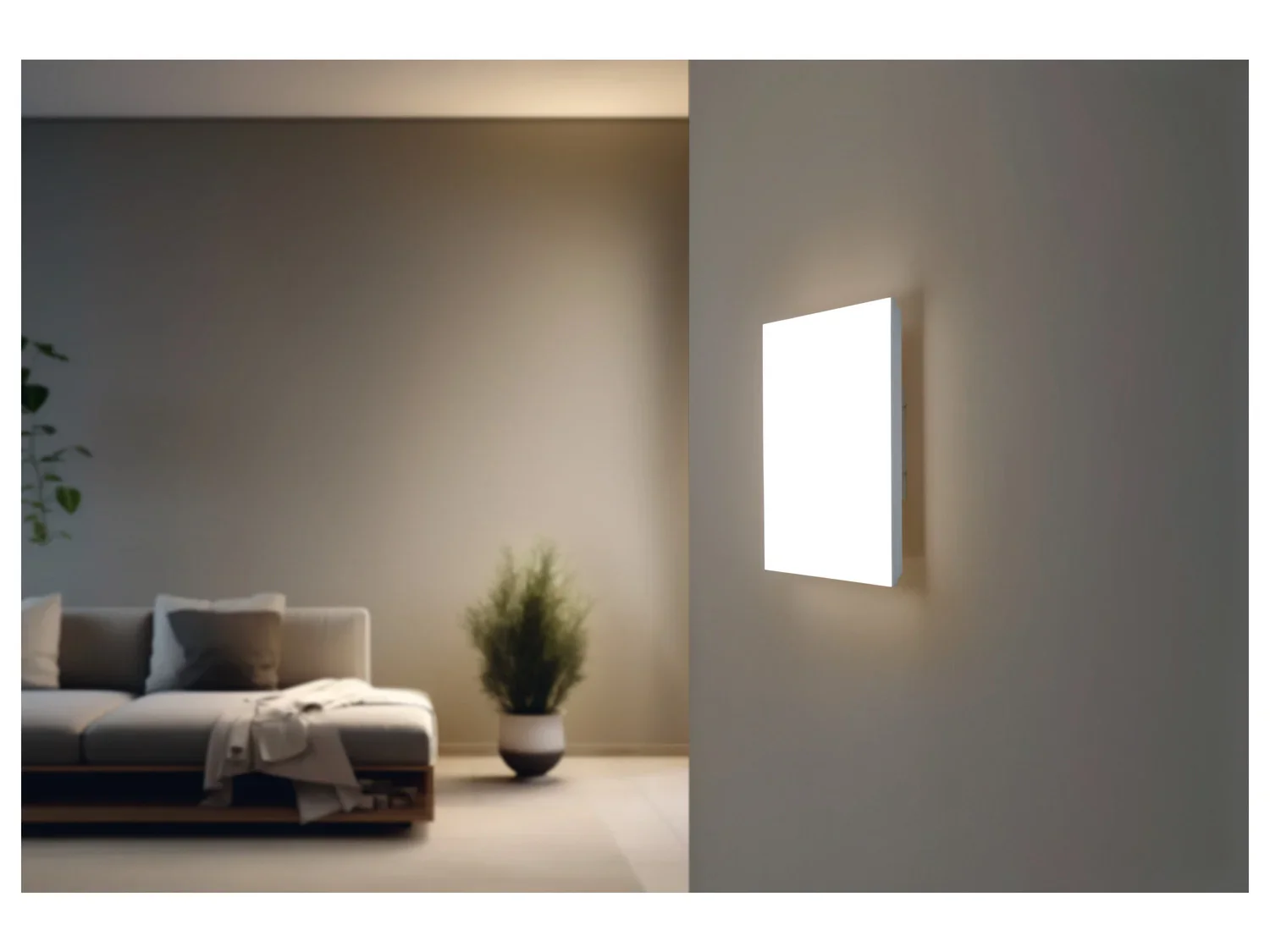 LIVARNO home Panneau LED pour plafond, 36 W
