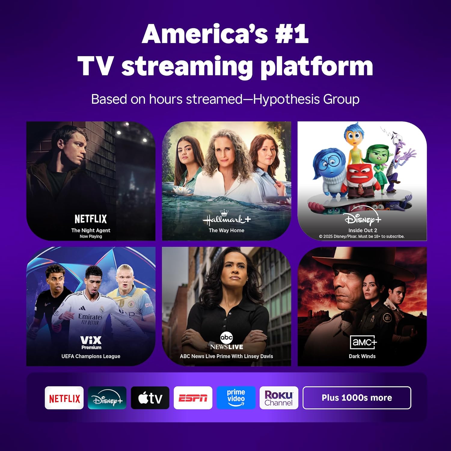 Téléviseur intelligent Roku Select Series 4K HDR 50
