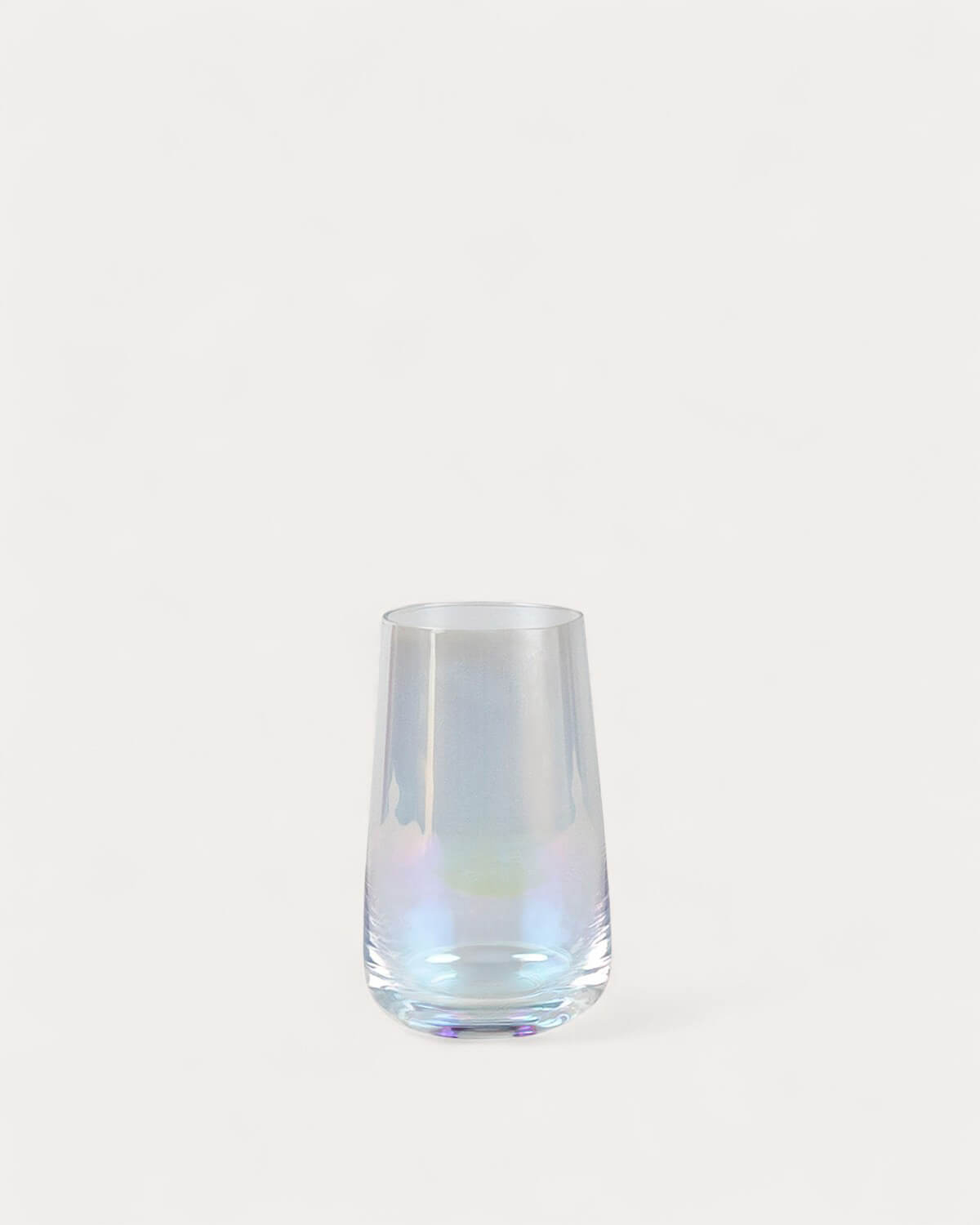 Odin - Pack 4 Vasos Altos de Vidrio Iridiscente Odin