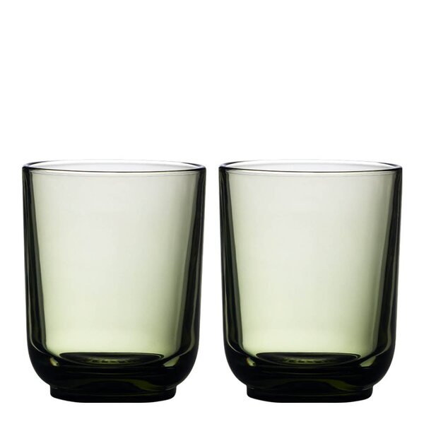 Pirch latte glass 33 cl 2 stk Woodland