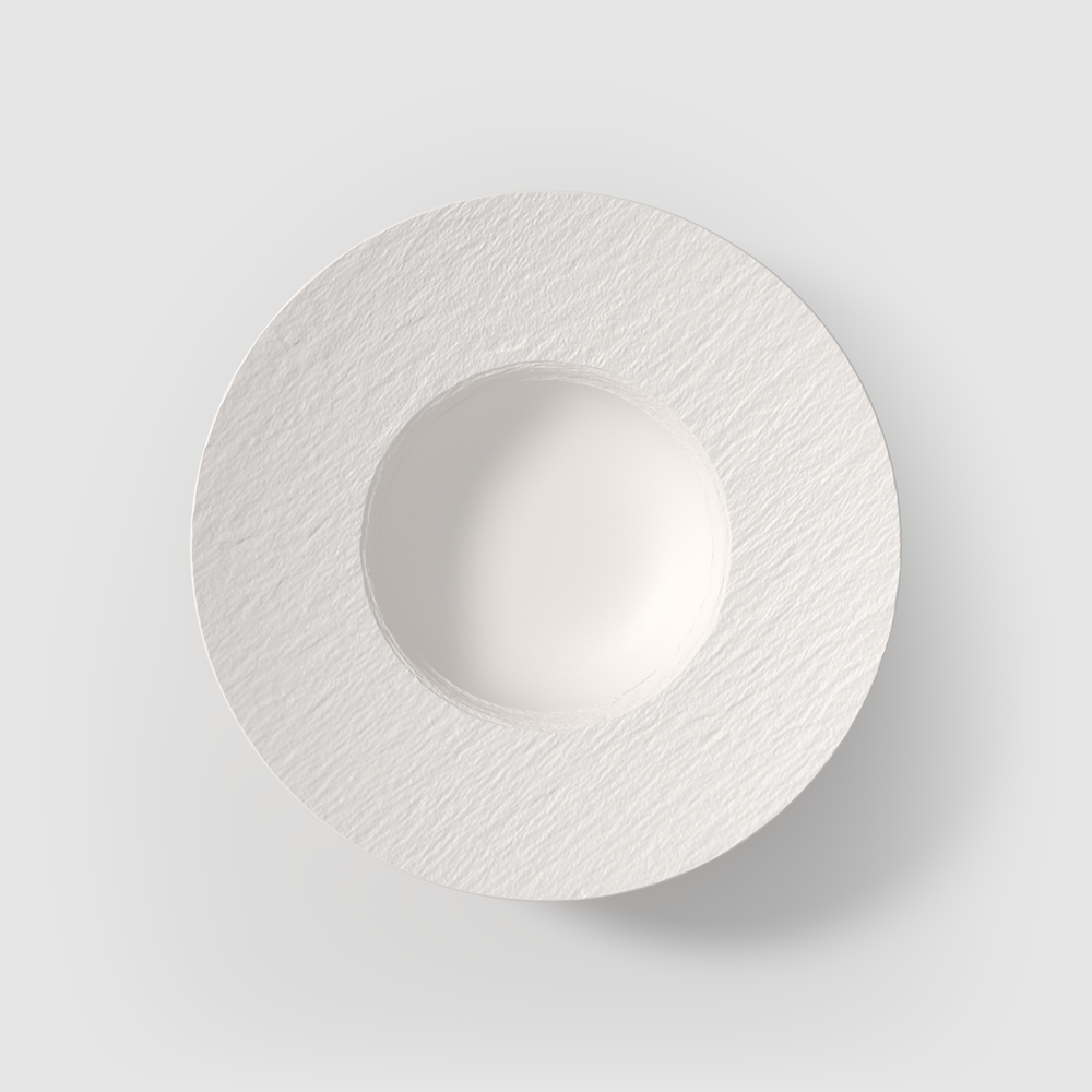 Manufacture Pasta bowl - White, 11.1'', Premium Porcelain
