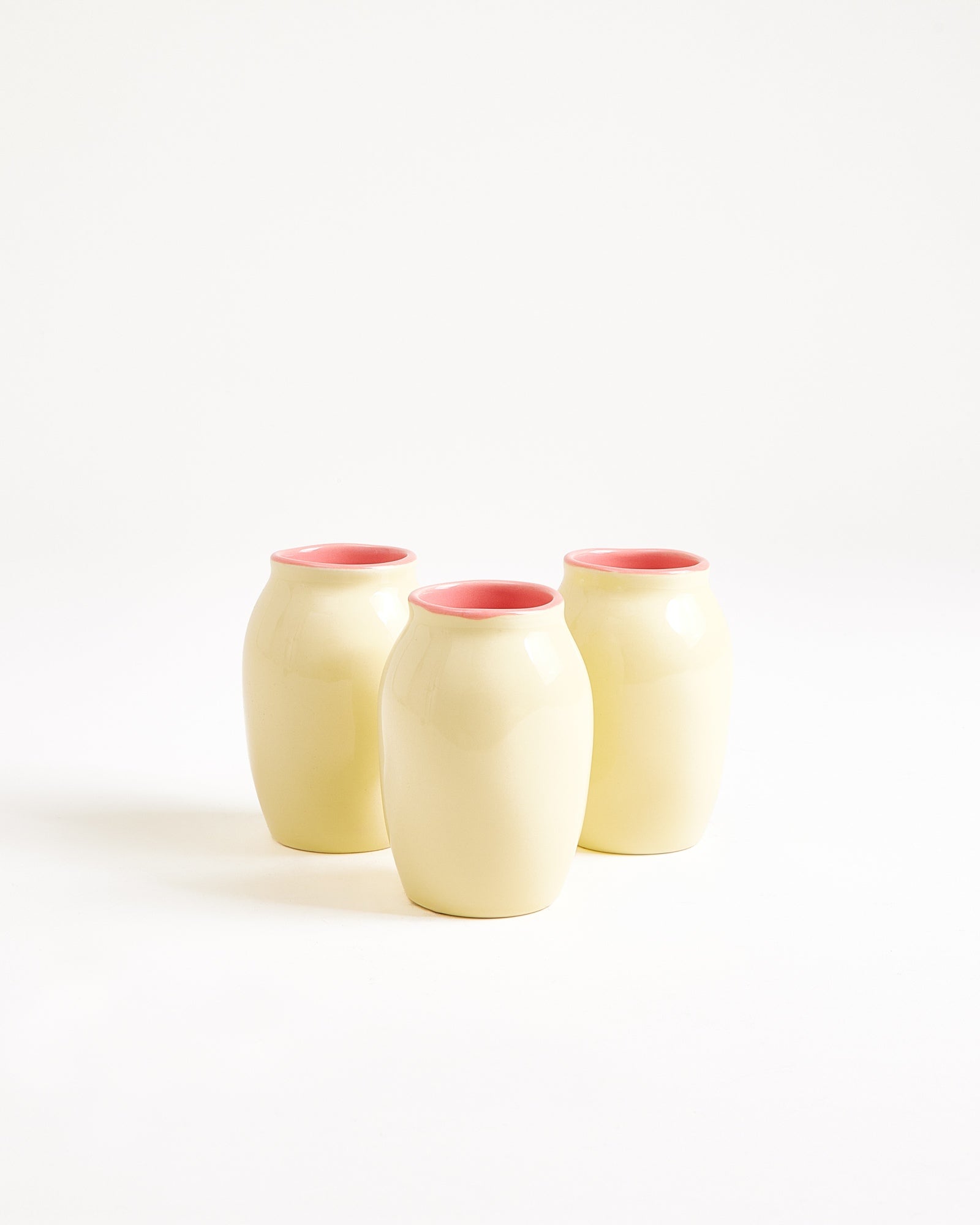 SOMBRA - VASE S YELLOW PINK