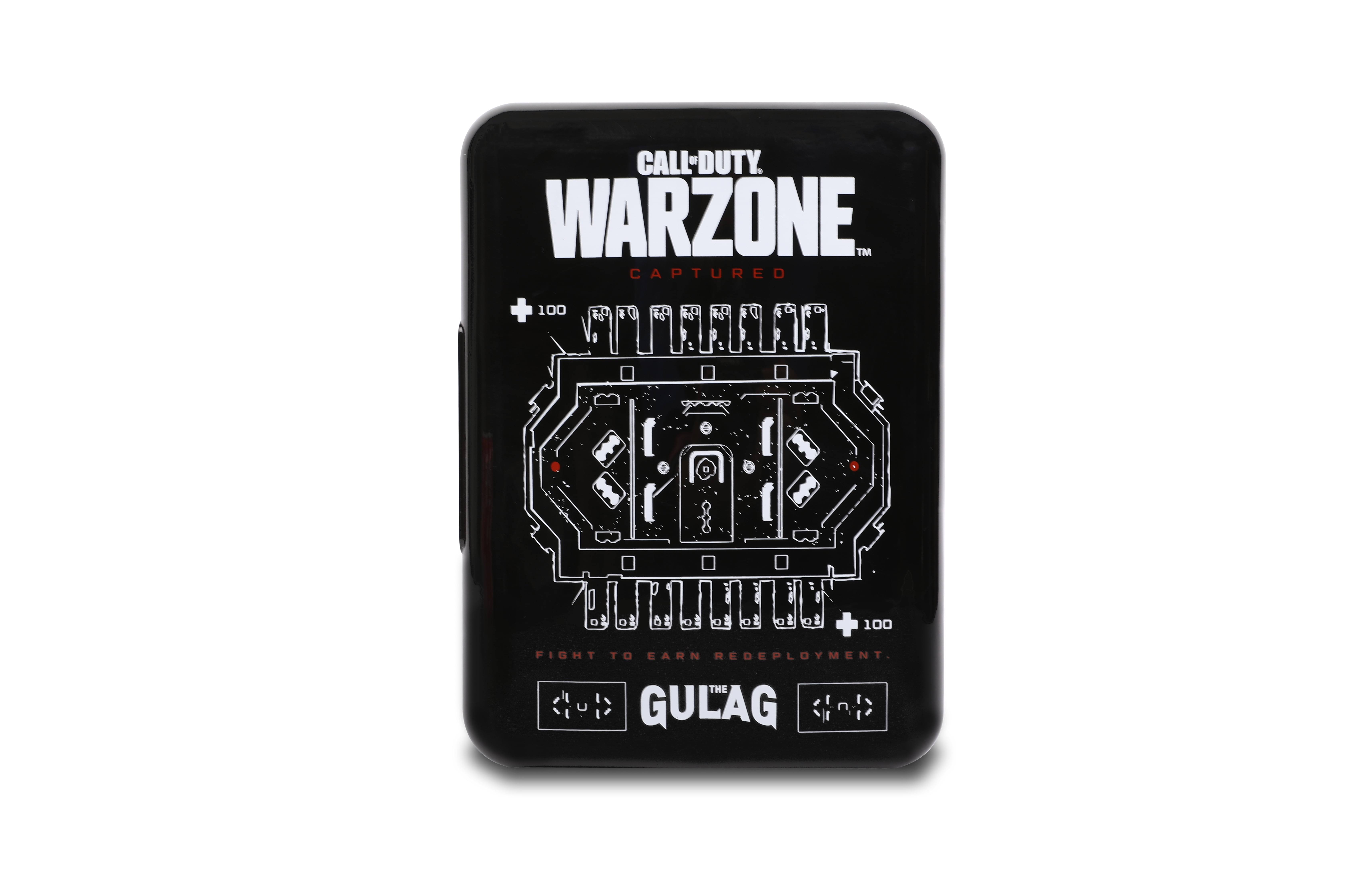 Call of Duty WM-MIN6-COD Warzone Themed Gulag 6 Can Mini Fridge, Black