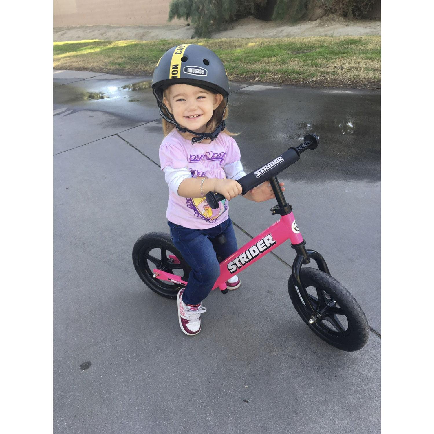 12 Sport Balance Bike. Ages 1 to 4 Years Pink - Image 9