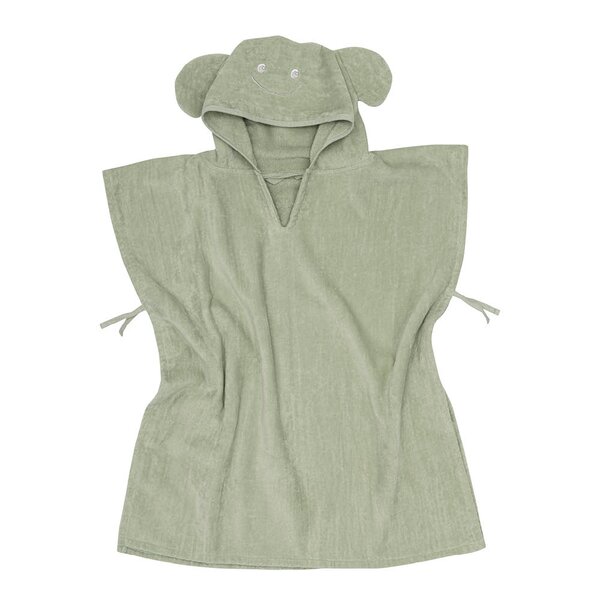 Magic badeponcho barn onesize dus grønn