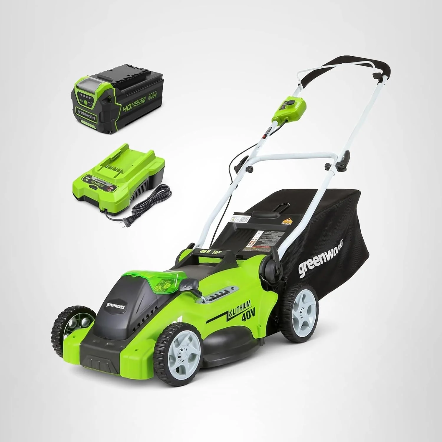 Tondeuse à gazon sans fil Greenworks 40 V 16