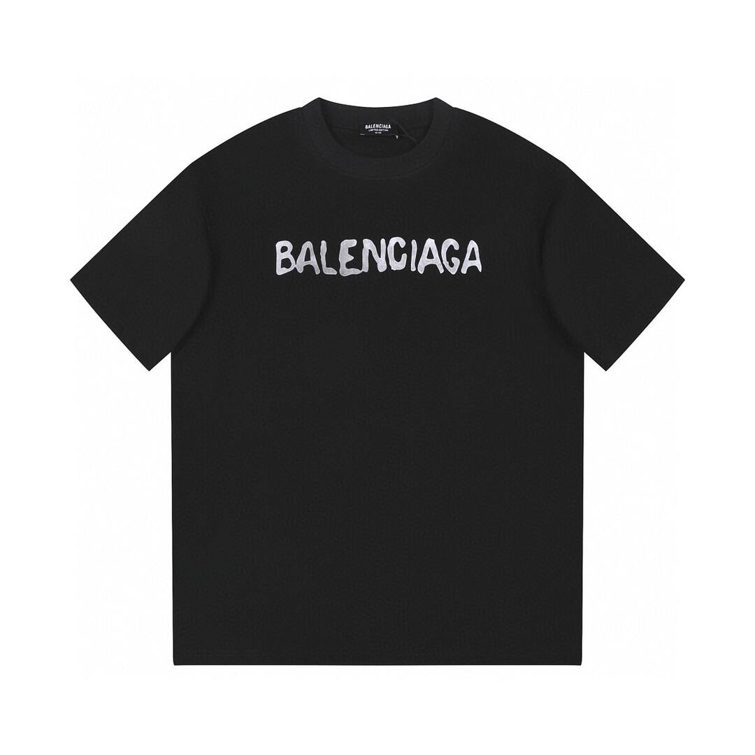 【BALENCIAGA】（バレンシアガ ）半袖 男女兼用半袖Tシャツ