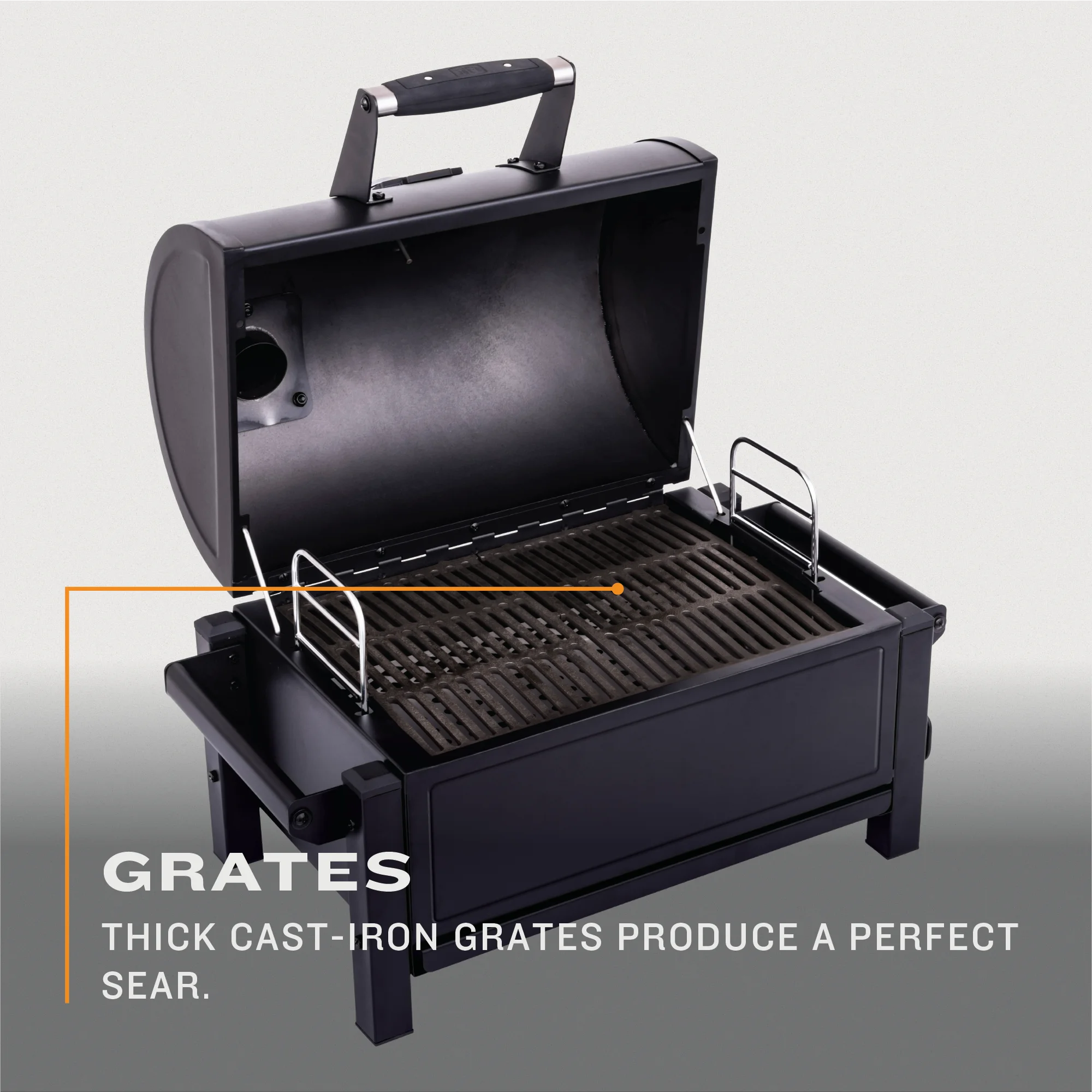 Rambler Tabletop Charcoal Grill(Black) - Image 8