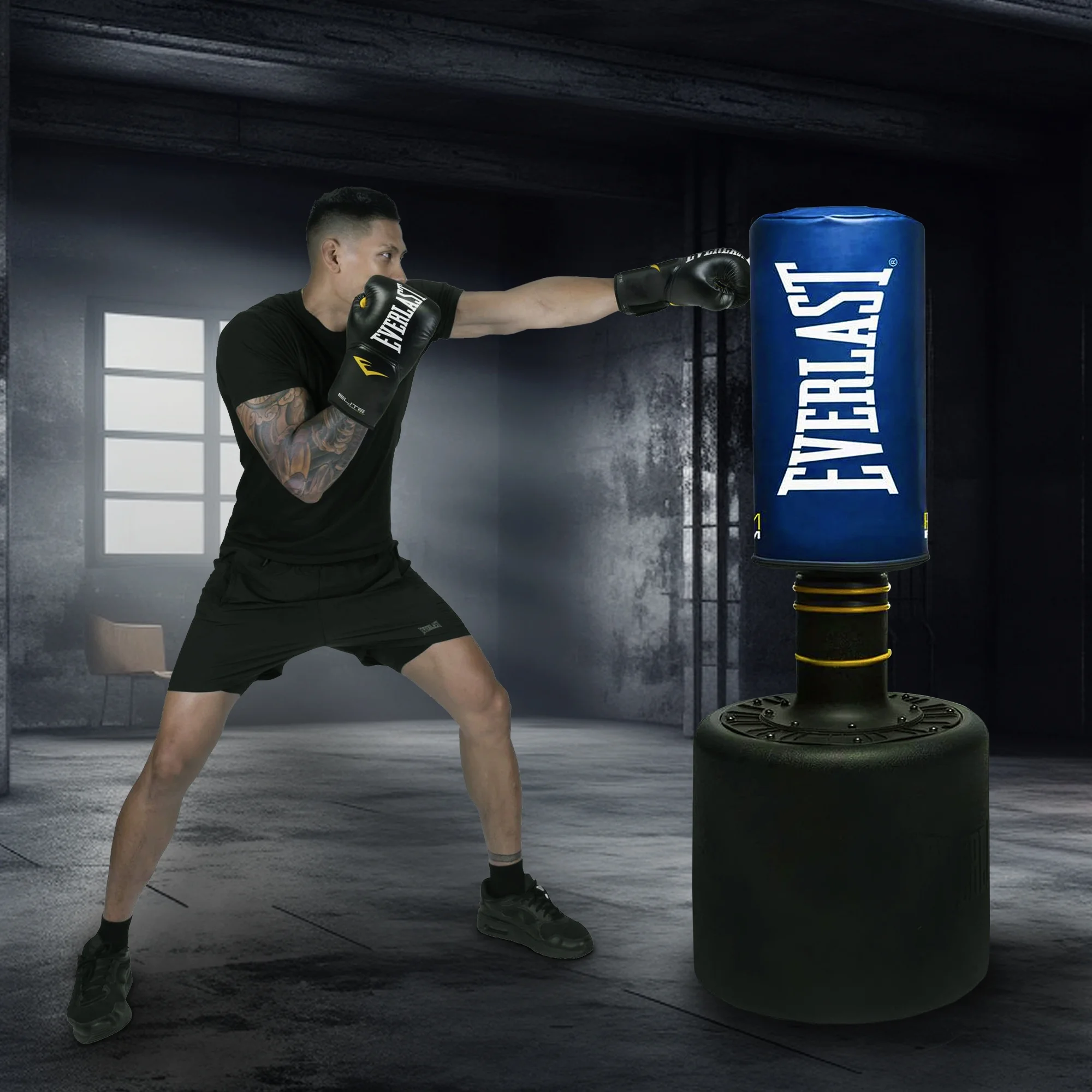 Open Box Powercore Free Standing Heavy Duty Training Bag w/ Kit - Image 9