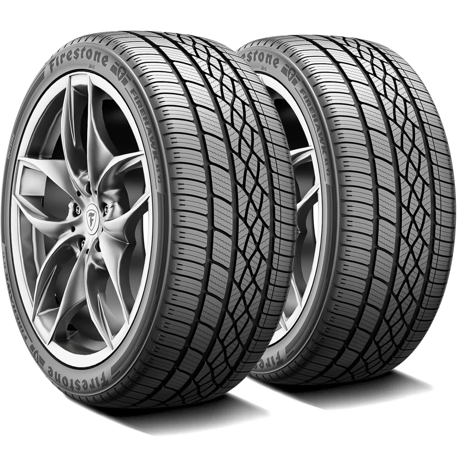 Set of 4 (FOUR) Firehawk AS V2 235/40R19 96V XL A/S Performance Tires Fits: 2014-20 Ford Fusion Titanium, 2018 Honda Accord EX-L - Image 6