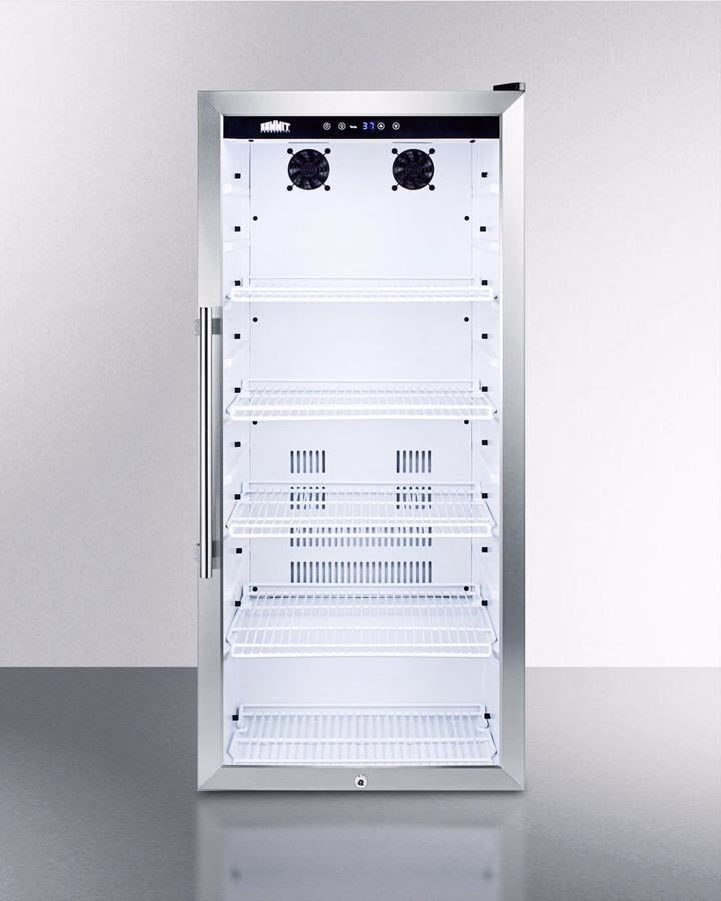 SCR1006 compact refrigerator(Stainless Steel)