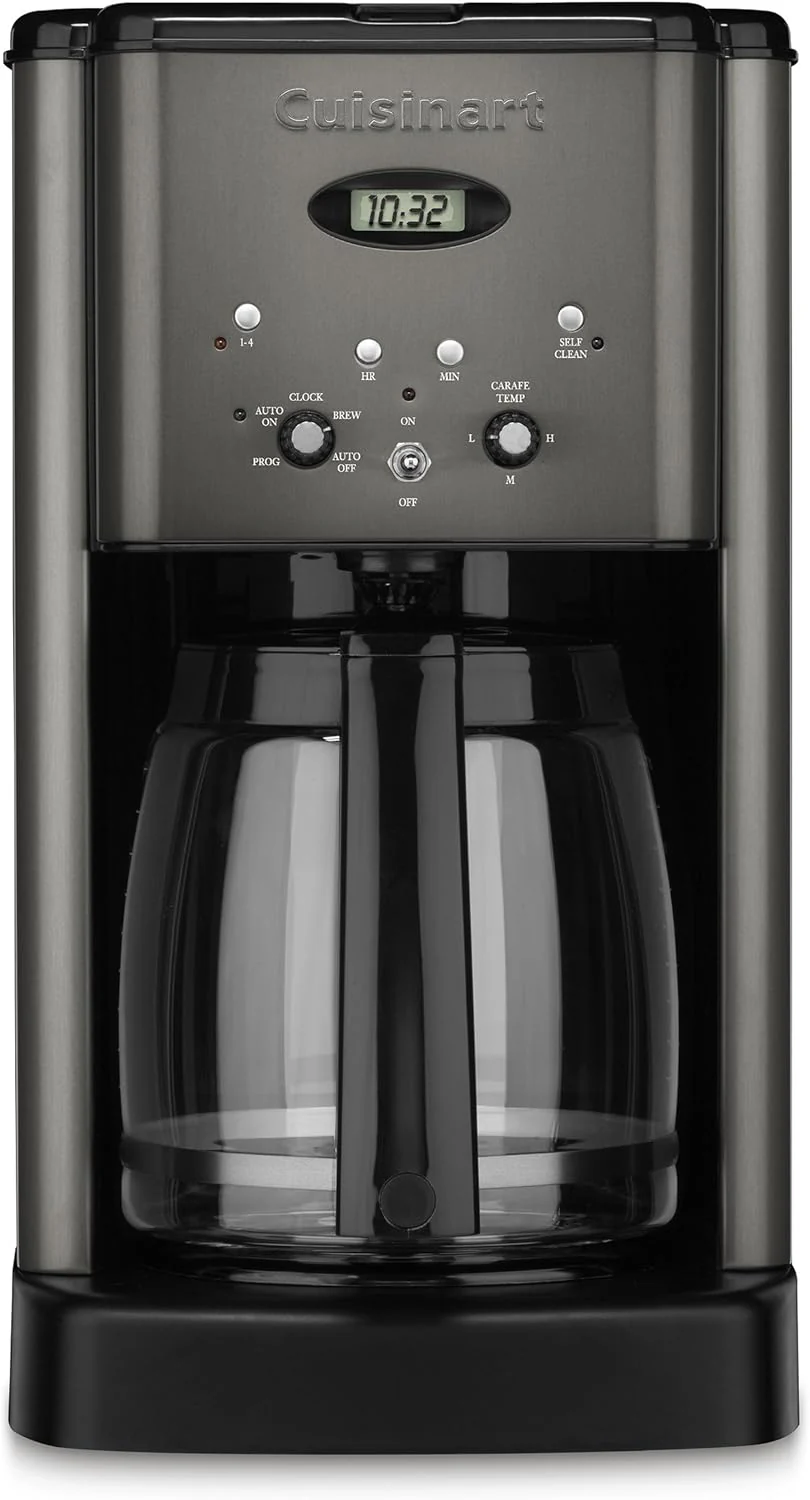 Cafetière programmable Cuisinart DCC-1200P1 Brew Central 12 tasses, carafe, chrome brossé