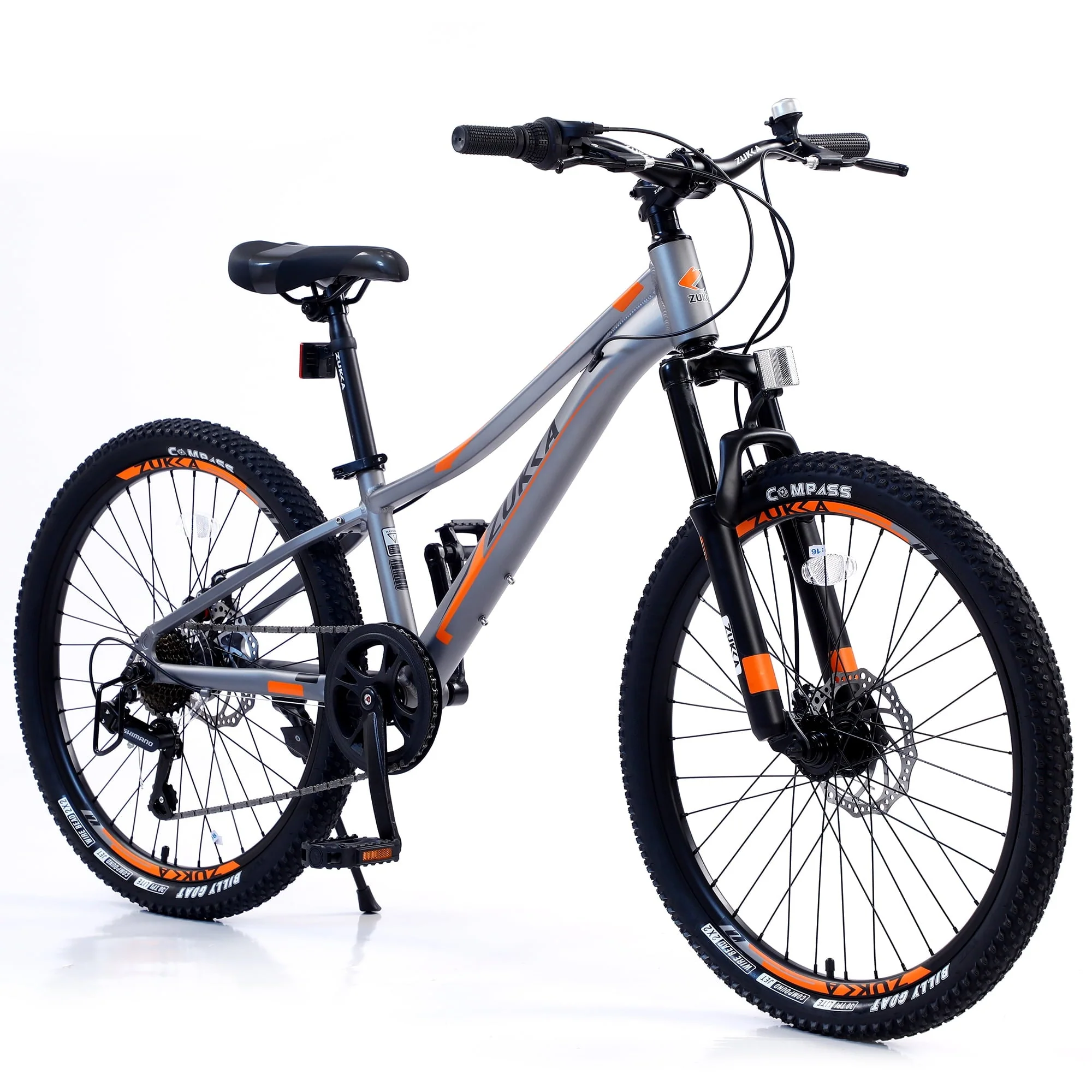 24 inch Mountain Bike Aluminum Alloy Frame 7 Speed Bicycle for Unisex Students