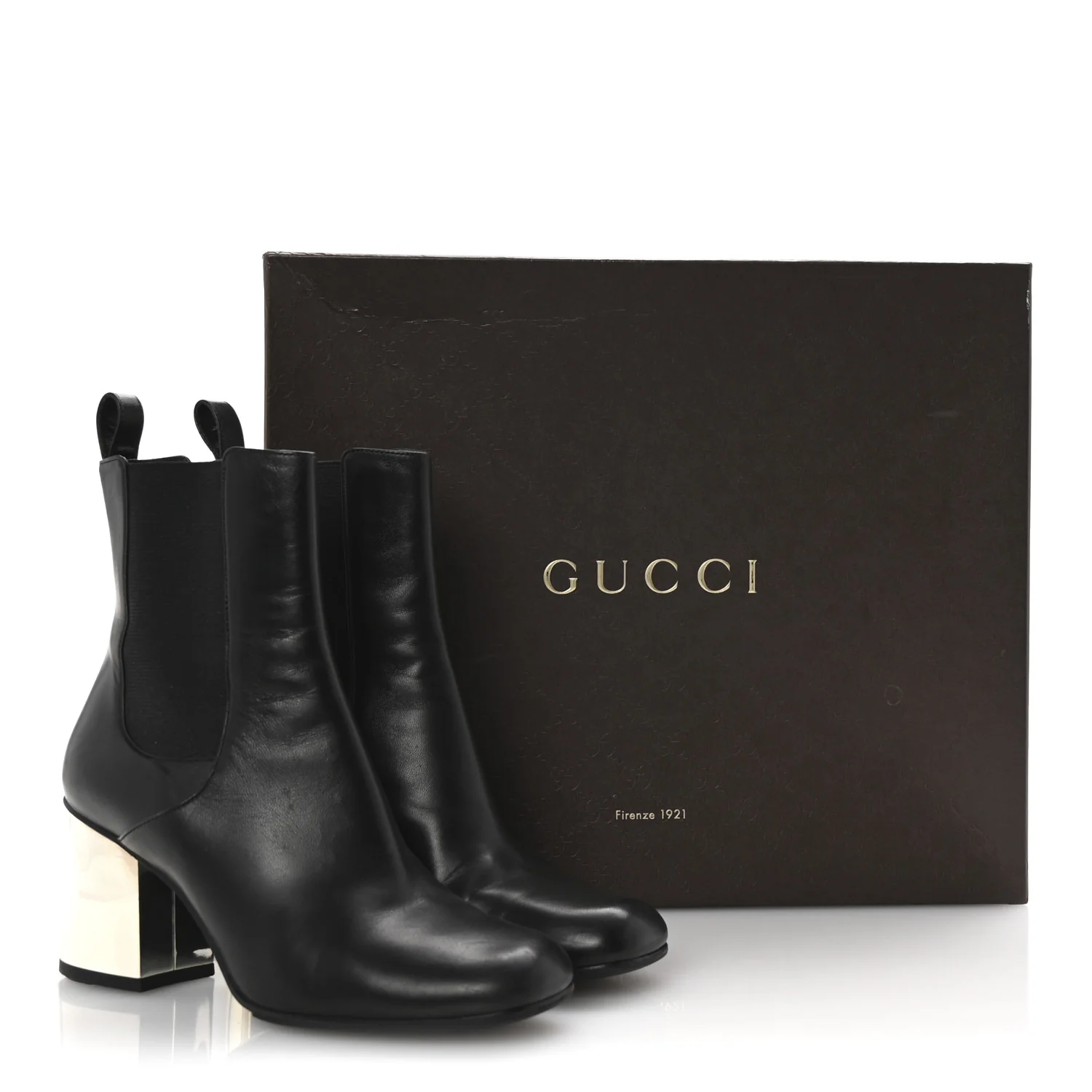 Nappa Charlotte Ankle Boots 37 Black