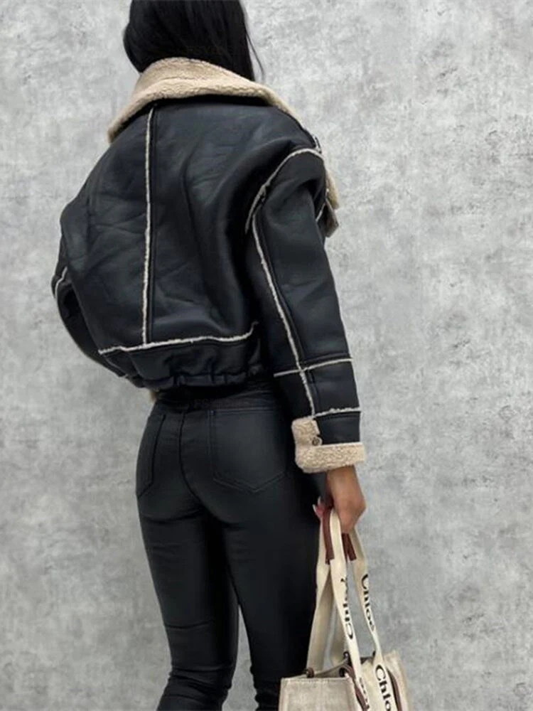 Anya - Blouson motard végétalien