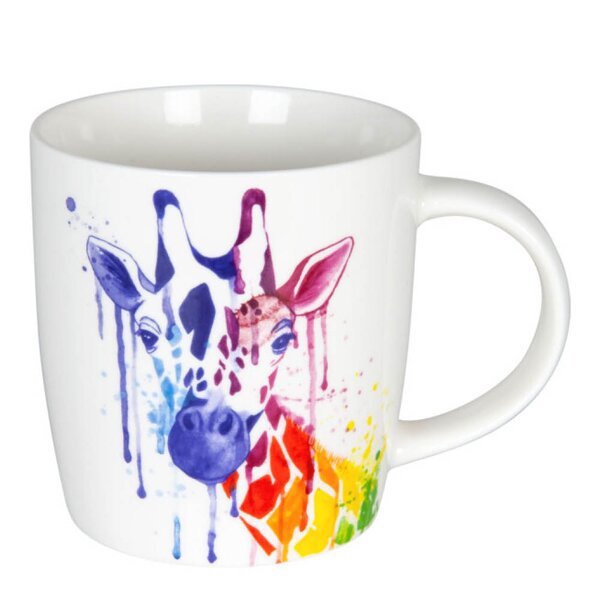 Watercoloured krus 40 cl Sjiraff